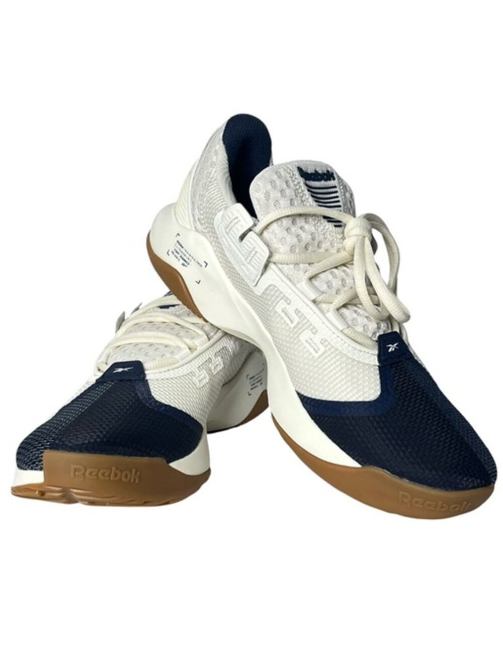 NIB Reebok Men's JJ Watt IV Low Top Training Sneaker Chalk White / Navy Size 8.5